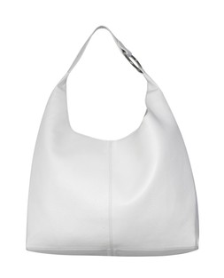 White Faux Leather Oversized Shoulder Bag £27.99 (924392610)