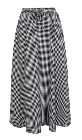 Black Gingham Print Circle Maxi Skirt, £29.99 from New Look