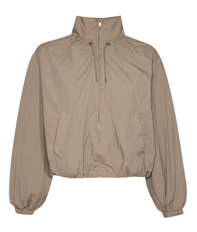 Mink Lightweight Gathered Neck Zip Through Jacket, £35.99 from New Look