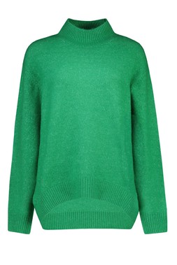 Green Turtle Neck Jumper