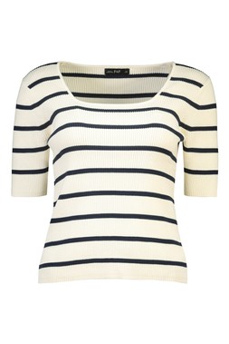 Stripe Square Neck Top