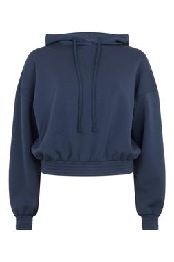 Navy Batwing Slouchy Hoodie