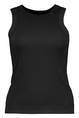 Black Chloe Racer Vest`