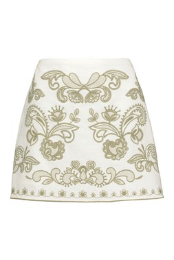 Multi Green Ibiza Skirt