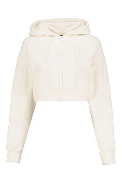 Cream Zip Thru Limitless Hoodie