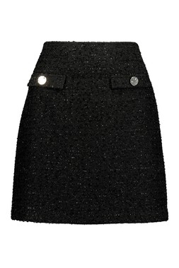 Black Shine Skirt