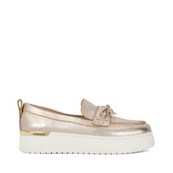 Dune London Glide 99 GBP gold leather www.dunelondon.com