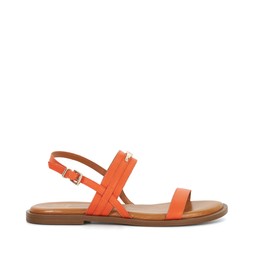 Dune London Litton 89 GBP orange leather www.dunelondon.com