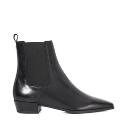 Dune London Parkas 149 GBP black leather www.dunelondon.com