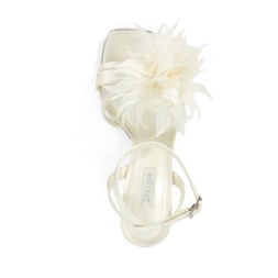 Dune London Mylove 179 GBP Ivory Satin front www.dunelondon.com