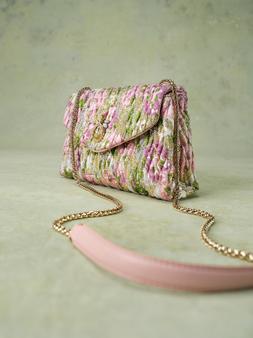 Dune London SS25 Stills Darling 159 GBP pink jacquard www.dunelondon.com
