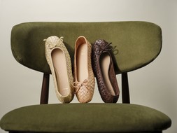 Dune London SS25 Stills Heat 79 GBP peach, brown, ecru www.dunelondon.com