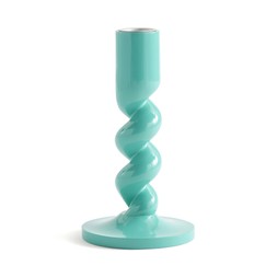30923169 Sophie Robinson Twisted Resin Candle Stick Blue £8