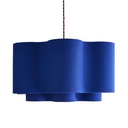 30923208 Sophie R Wavy Two Tier Shade Blue 55cm £55