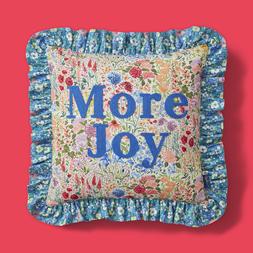 30933006 Sophie Robinson More Joy Embriodered 45x45 Cushion £30