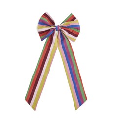 30972989 Sophie Robinson Prism Stripe Large Bow Decoration £7