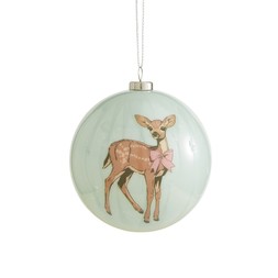 30975169 Decoupage Deer Hanging Decoration £2
