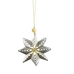 30976556 Peacock Paper Star Hanging Decoration £1.50
