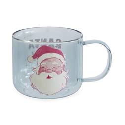 30976984 Santa glass mug £4.50