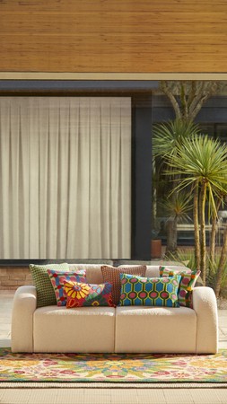 Yinka IIori Half Moon Boucle Sofa Ivory £699