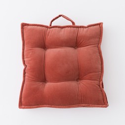 Clara Velvet Rosewood Seat Pad £14