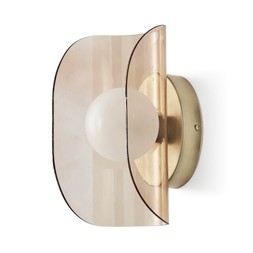 Curve Glass wall light £35