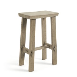 Enola Counter Height Barstool, Rustic Oak £129