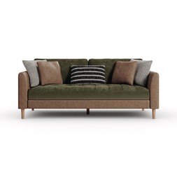 Max Combo Salvage 3 Seater Sofa Mix