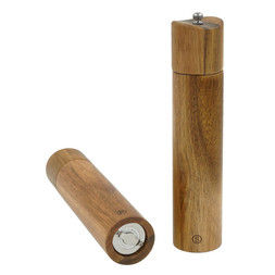 Set of 2 Large Acacia Salt & Pepper Mills £15