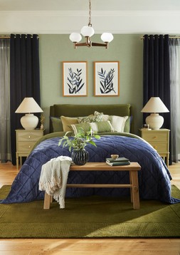 Confident Combinations Skylar olive double bed £399