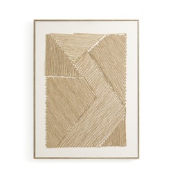 Wicker String Embroidered Capped Canvas 8060cm £55