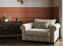Alexander and James Sumptuous Fabric Snuggle Chair, &pound;995