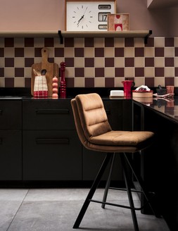 Furniture Village Bodahl Njord Bar Stool in Rust - £269