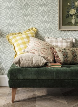 Furniture Village - Boutique Palace Fabric Bench Stool, &pound;595
