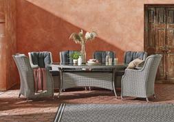 Furniture Village - Le Jardin Garden Oval Dining Set, &pound;2295