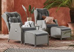 Furniture Village - Le Jardin Reclining Garden Lounge Set, &pound;1195 (2)
