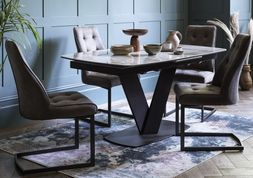 Furniture Village - Merlin Extending Dining Table and 4 Chairs, &pound;1,695