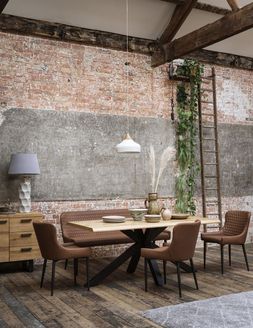 Furniture Village - Osaka Dining Table, 4 Chairs and Dining Bench, &pound;1,195
