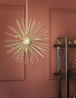 Zena 6 Light Starburst Ceiling Light, &pound;249