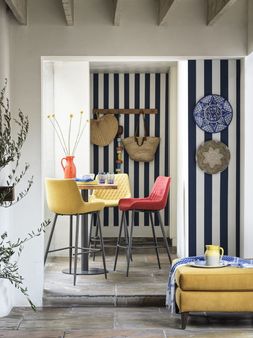 Furniture Village - Earth Bar Table, &pound;369, Rocket Pair of Bar Stools, &pound;329
