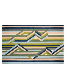 REFLETS SUR LE RHONE VERT RIZIERE RUG