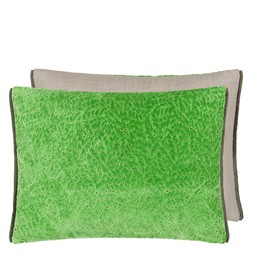 CARTOUCHE MALACHITE VELVET CUSHION CCDG1567