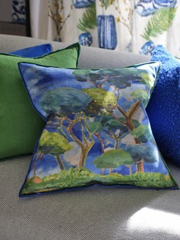 MATSU COBALT CUSHION
