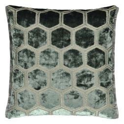 MANIPUR JADE VELVET CUSHION CCDG0990