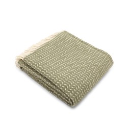50065261 £50 NT Leaf Weave Sage Throw