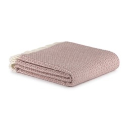 NT Riverweave Dusky Pink Throw £50