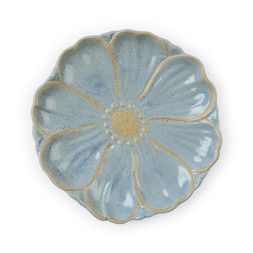50075321 £8 Blue Flower Plate
