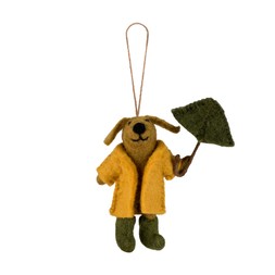 50077054 £9.50 Dave the Dog with Umbrella