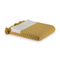 50080871 £25 Recycled Ochre Throw