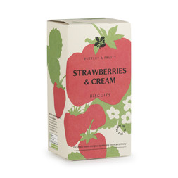 Strawberry & Cream Biscuits £3.95